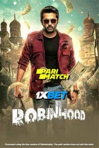 Robinhood (2025) South Indian Hindi Dubbed Poster