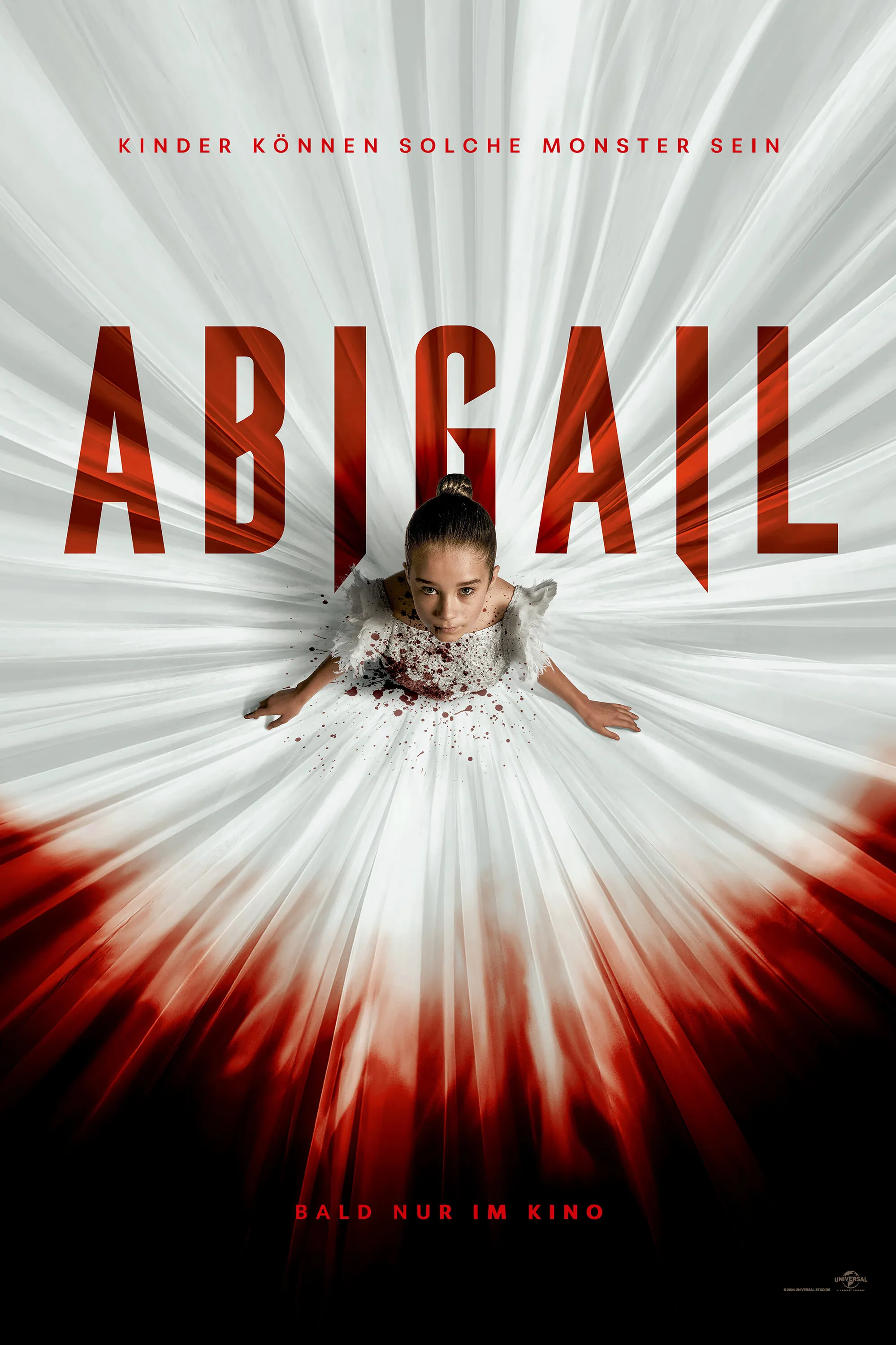 Abigail (2024) Hollywood Hindi Dubbed Poster