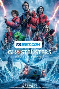 Ghostbusters Frozen Empire (2024) Hollywood Hindi Dubbed Poster