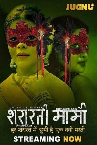 Shararati Mami (2025) Season 1 Jugnu Web Series Poster