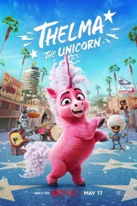 Thelma the Unicorn (2024) Hollywood Hindi Dubbed Poster