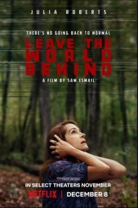 Leave the World Behind (2023) Hollywood Hindi Dubbed Poster