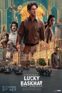 Lucky Baskhar (2024) South Indian Hindi Dubbed Poster