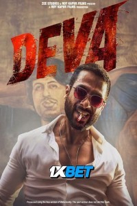 Deva (2025) Bollywood Hindi Movie Poster