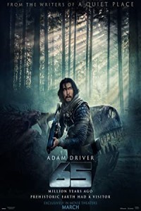 65 (2023) Hollywood Hindi Dubbed Poster
