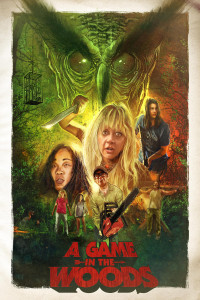 A Game in the Woods (2024) Hollywood Hindi Dubbed Poster