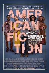 American Fiction (2024) Hollywood Hindi Dubbed Poster