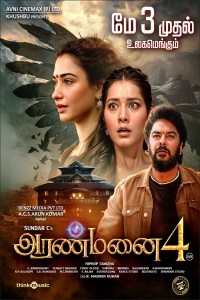 Aranmanai 4 (2024) South Indian Hindi Dubbed Poster