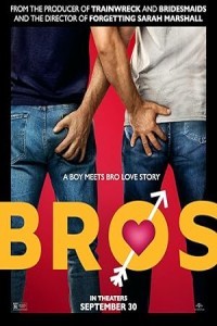 Bros (2022) Hollywood Hindi Dubbed Poster