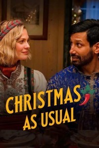 Christmas as Usual (2023) Hollywood Hindi Dubbed Poster
