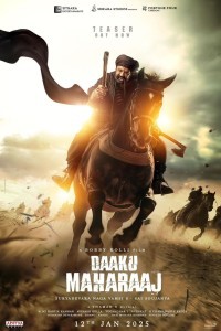 Daaku Maharaaj (2025) South Indian Hindi Dubbed Poster