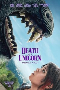 Death of a Unicorn (2025) Hollywood Hindi Dubbed Poster