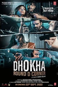 Dhokha Round D Corner (2022) South Indian Hindi Dubbed Poster