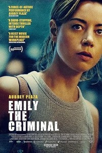 Emily the Criminal (2022) Hollywood Hindi Dubbed Poster