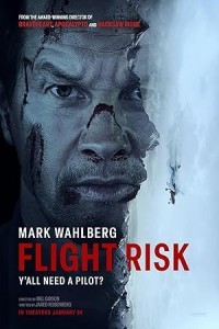 Flight Risk (2025) Hollywood Hindi Dubbed Poster