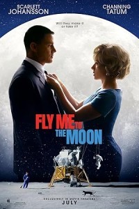 Fly Me to the Moon (2024) Hollywood Hindi Dubbed Poster