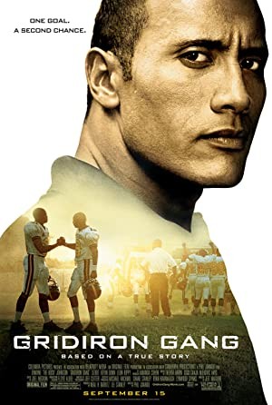 Gridiron Gang (2006) Hollywood Hindi Dubbed Poster