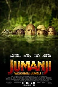 Jumanji Welcome to the Jungle (2017) Hollywood Hindi Dubbed Poster