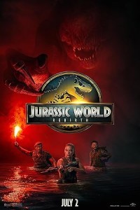 Jurassic World Rebirth (2025) Hollywood Hindi Dubbed Poster