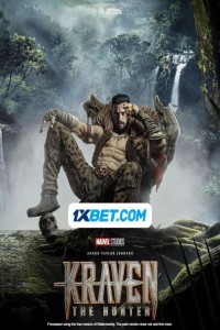Kraven the Hunter (2024) Hollywood Hindi Dubbed Poster
