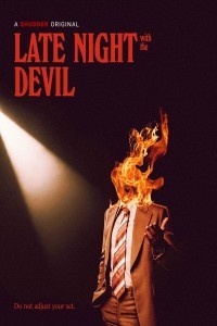 Late Night with the Devil (2023) Hollywood Hindi Dubbed Poster