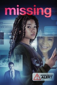 Missing (2023) Hollywood Hindi Dubbed Poster