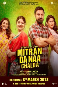 Mitran Da Naa Chalda (2023) Punjabi Movie Poster