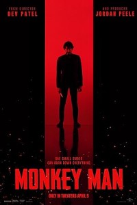 Monkey Man (2024) Hollywood Hindi Dubbed Poster