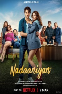 Nadaaniyan (2025) Bollywood Hindi Movie Poster