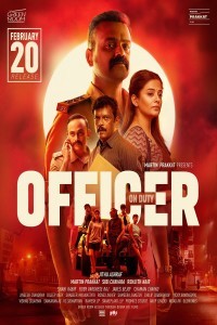 Officer on Duty (2025) South Indian Hindi Dubbed Poster
