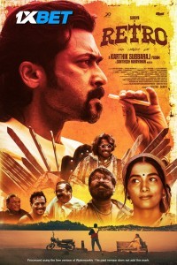 Retro (2025) Hindi Dubbed Poster