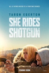 She Rides Shotgun (2025) Hollywood Hindi Dubbed Poster
