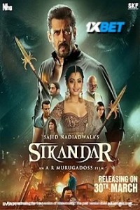 Sikandar (2025) Bollywood Hindi Movie Poster