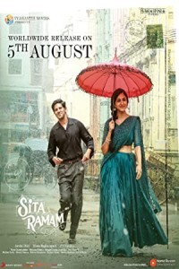 Sita Ramam (2022) South Indian Hindi Dubbed Poster