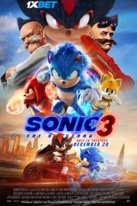 Sonic the Hedgehog 3 (2024) Hollywood English Poster