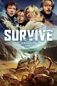 Survive (2024) Hollywood Hindi Dubbed Poster