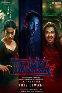 Thamma (2025) Hindi Movie Poster