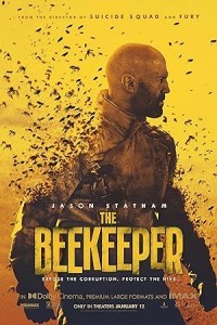 The Beekeeper (2024) Hollywood Hindi Dubbed Poster