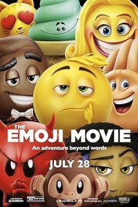 The Emoji Movie (2017) Hollywood Hindi Dubbed Poster