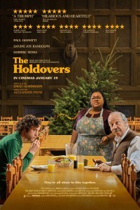 The Holdovers (2023) Hollywood Hindi Dubbed Poster