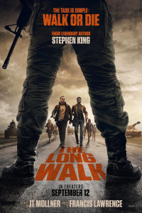 The Long Walk (2025) Hollywood Hindi Dubbed Poster
