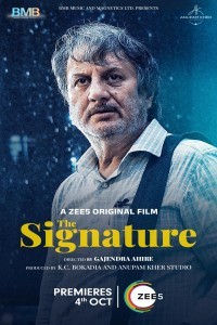The Signature (2024) Bollywood Hindi Movie Poster