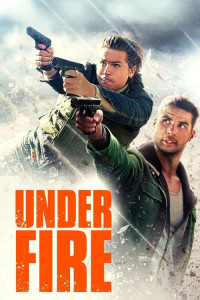 Under Fire (2025) Hollywood Hindi Dubbed Poster