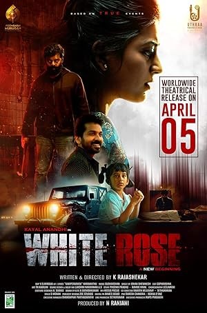 White Rose (2024) South Indian Hindi Dubbed Poster