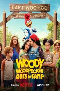 Woody Woodpecker Goes to Camp (2024) Hollywood Hindi Dubbed Poster