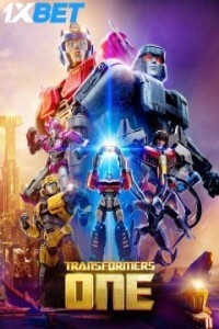Transformers One (2024) Hollywood Hindi Dubbed Poster